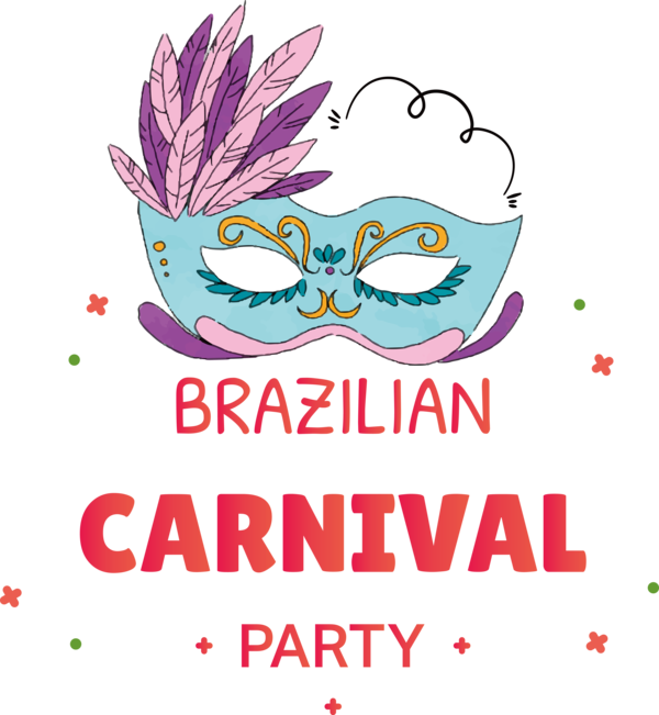 Transparent Brazilian Carnival Mask Carnival Drawing for Carnaval do Brasil for Brazilian Carnival