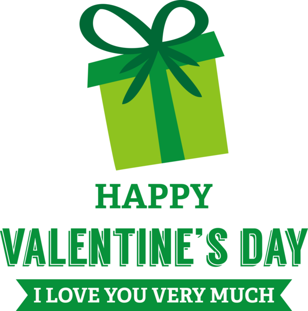 Transparent Valentine's Day Logo Design Green for Valentines for Valentines Day