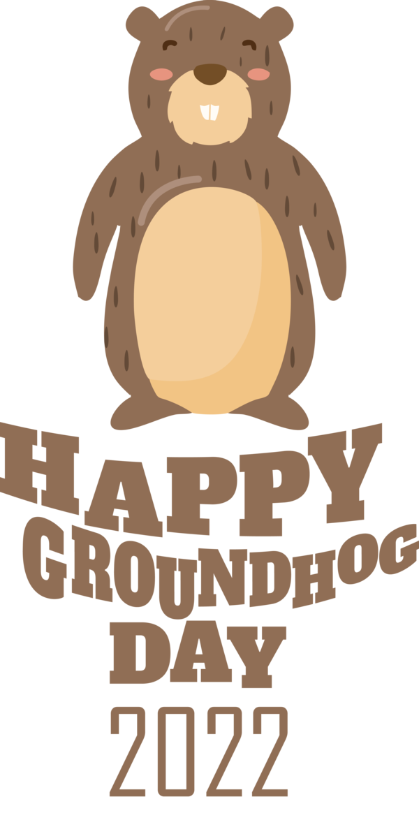 Transparent Groundhog Day Cartoon Logo Meter for Groundhog for Groundhog Day