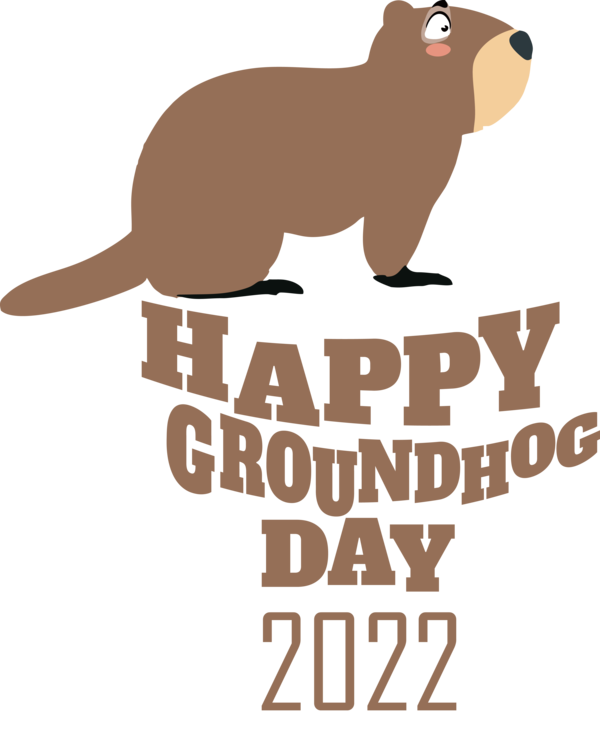 Transparent Groundhog Day Rodents Beaver Mustelids for Groundhog for Groundhog Day