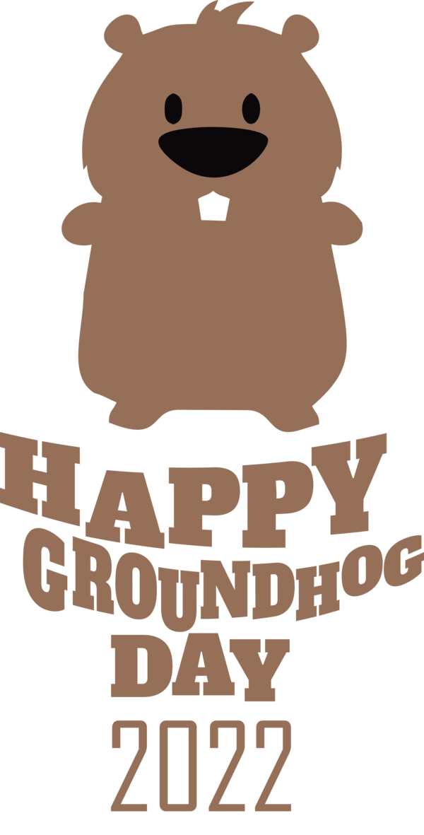 Transparent Groundhog Day Dog Snout Logo for Groundhog for Groundhog Day