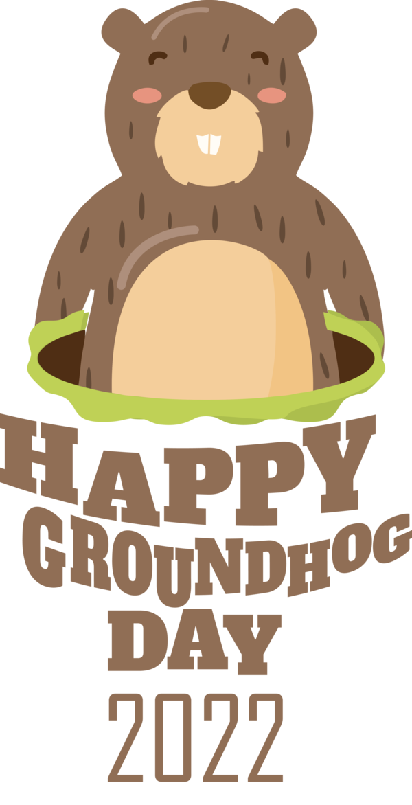 Transparent Groundhog Day Cartoon Logo Meter for Groundhog for Groundhog Day