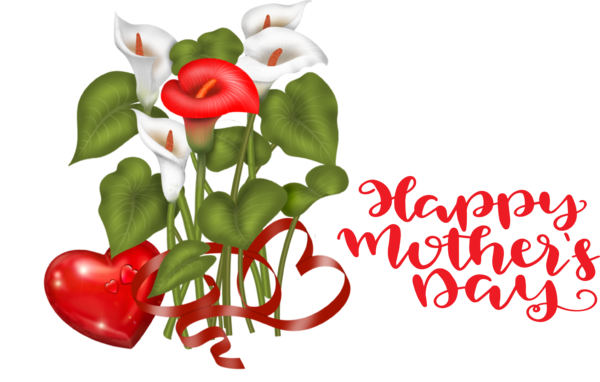 Transparent Mother's Day Drawing Design Cartoon for Happy Mother's Day for Mothers Day