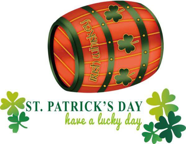 Transparent St. Patrick's Day Chemical symbol Matter Chemical element for Green Beer for St Patricks Day