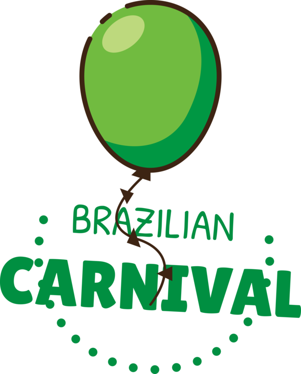 Transparent Brazilian Carnival Logo Leaf Line for Carnaval do Brasil for Brazilian Carnival
