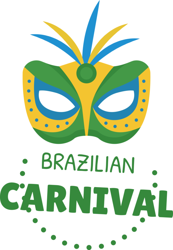 Transparent Brazilian Carnival Logo Design Line for Carnaval do Brasil for Brazilian Carnival