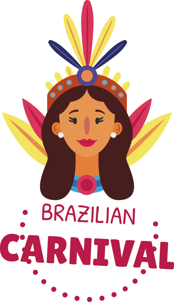 Transparent Brazilian Carnival Carnival Logo Flower for Carnaval do Brasil for Brazilian Carnival