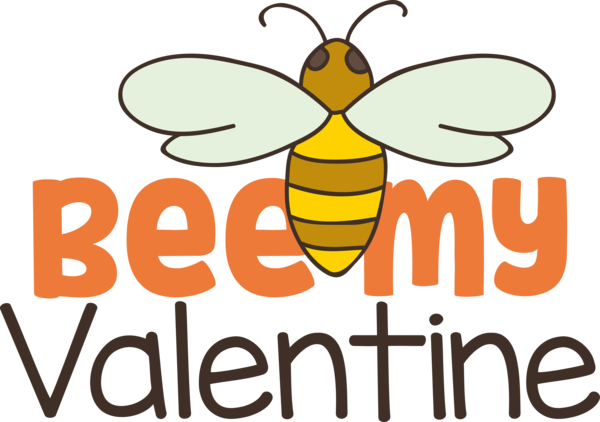 Transparent Valentine's Day Honey bee Insects Bees for Valentines Day Quotes for Valentines Day