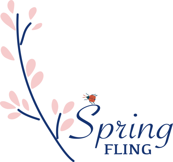 Transparent Easter Logo Design Flower for Hello Spring for Easter