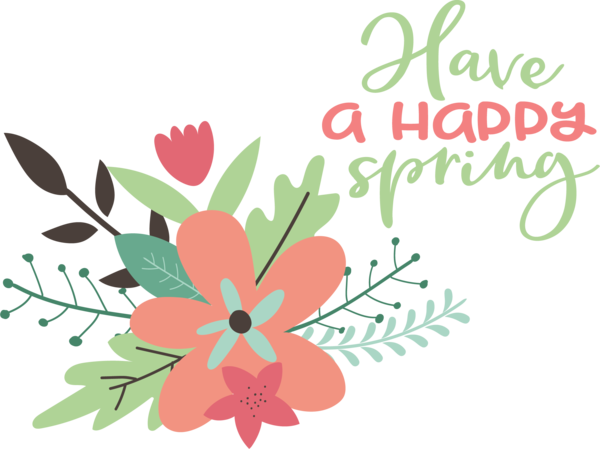 Transparent Easter Flower Royalty-free Icon design for Hello Spring for Easter