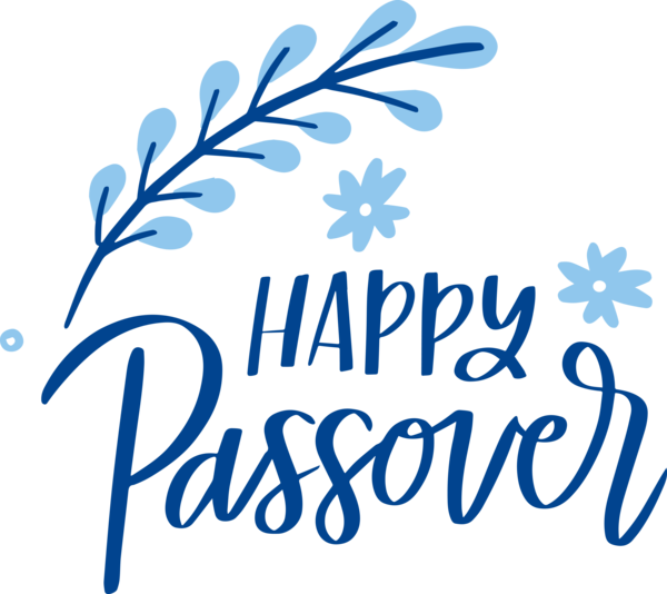 Transparent Passover Logo Sticker Design for Happy Passover for Passover