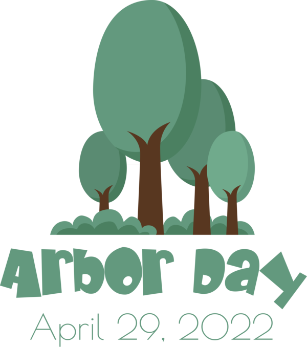 Transparent Arbor Day Human Logo for Happy Arbor Day for Arbor Day