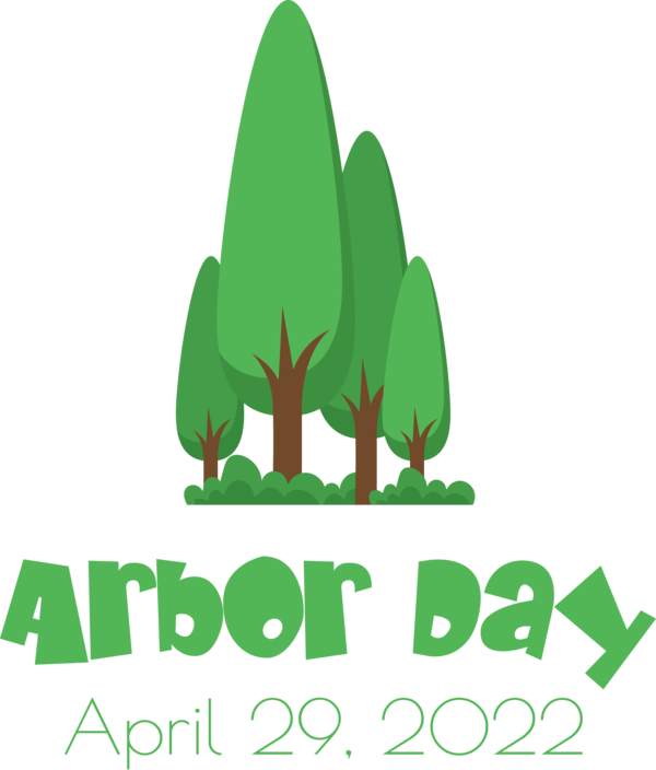 Transparent Arbor Day Logo Leaf Cartoon for Happy Arbor Day for Arbor Day