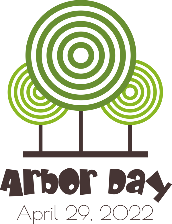 Transparent Arbor Day Logo Design Green for Happy Arbor Day for Arbor Day