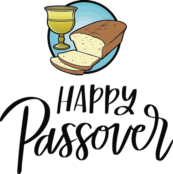 Transparent Passover Logo Cartoon Line for Happy Passover for Passover