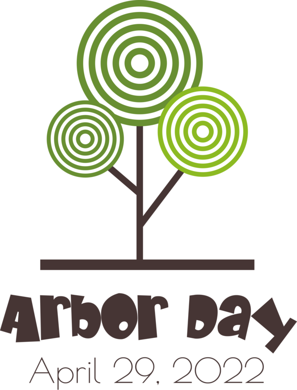 Transparent Arbor Day Logo Design Line for Happy Arbor Day for Arbor Day
