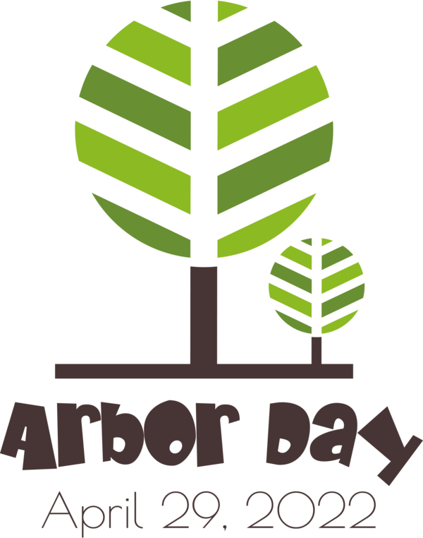 Transparent Arbor Day Logo Leaf Design for Happy Arbor Day for Arbor Day