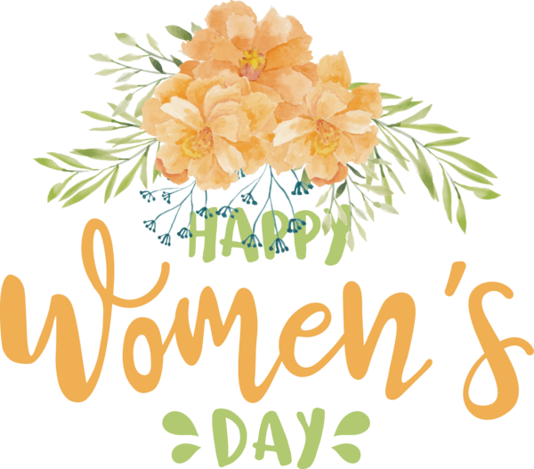 Transparent International Women's Day Flower Floral design Flower bouquet for Women's Day for International Womens Day
