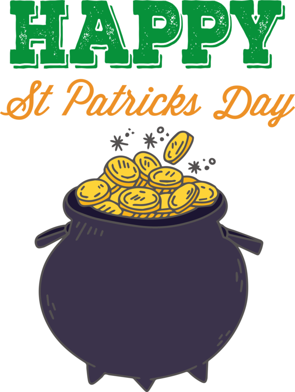 Transparent St. Patrick's Day Logo Design Commodity for Saint Patrick for St Patricks Day