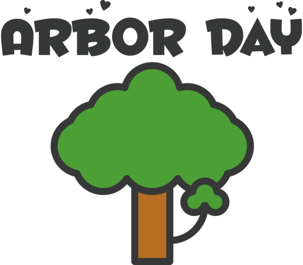 Transparent Arbor Day Leaf Logo Human for Happy Arbor Day for Arbor Day