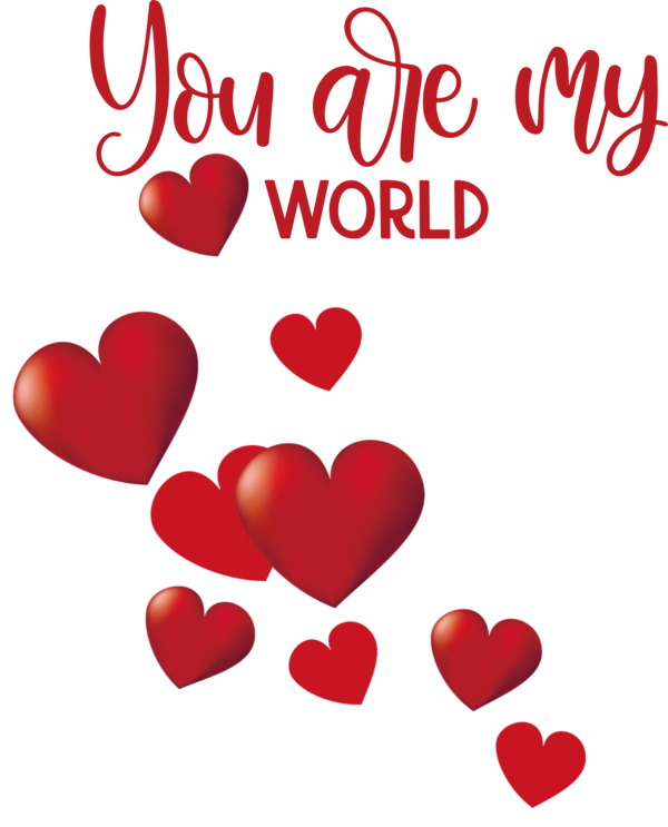 Transparent Valentine's Day Heart Sticker Love Stickers for Valentines for Valentines Day