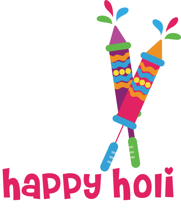 Transparent Holi New Year Birthday Parents' Day for Happy Holi for Holi