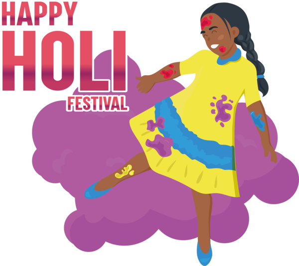 Transparent Holi Cartoon Art Museum Drawing Cartoon for Happy Holi for Holi