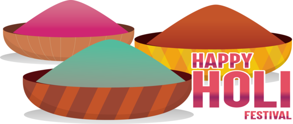 Transparent Holi Design Meter for Happy Holi for Holi