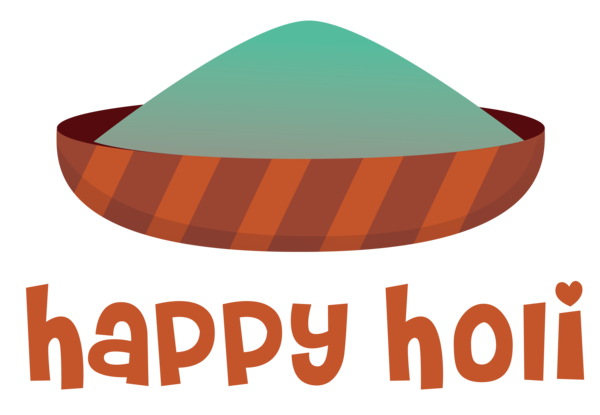 Transparent Holi Logo Design Meter for Happy Holi for Holi