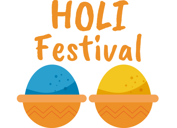 Transparent Holi Logo Line Happiness for Happy Holi for Holi