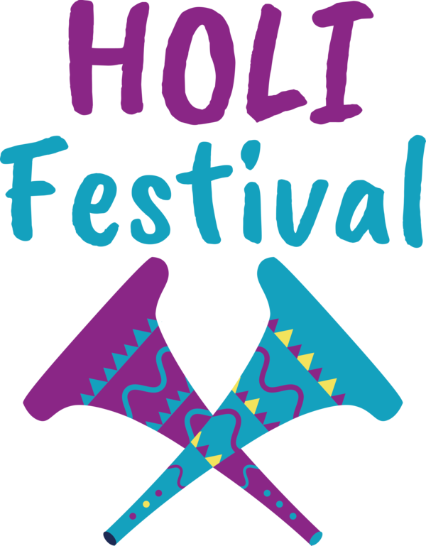 Transparent Holi Logo Design Line for Happy Holi for Holi