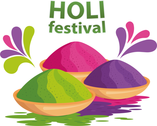 Transparent Holi Holi Pongal Festival for Happy Holi for Holi