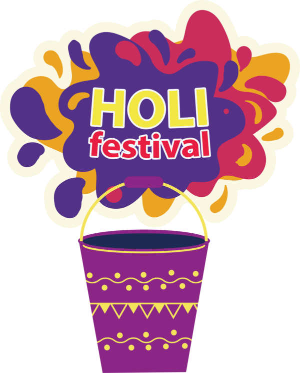 Transparent Holi Logo Icon macOS for Happy Holi for Holi