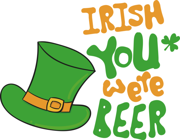 Transparent St. Patrick's Day Human Leaf Behavior for Green Beer for St Patricks Day