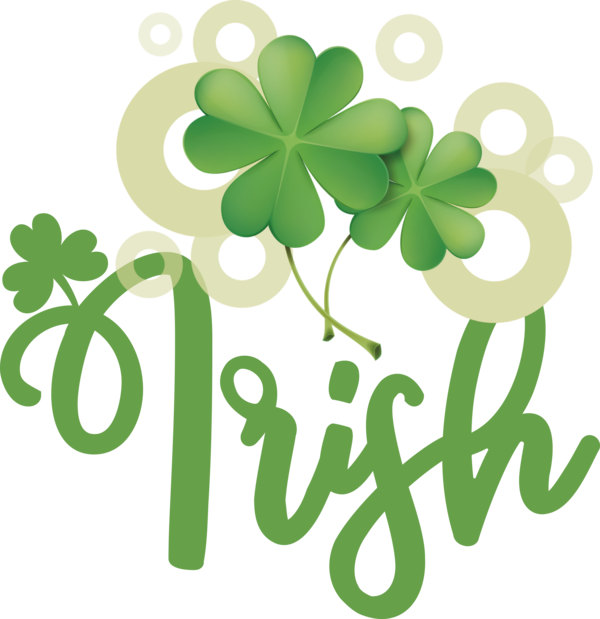 Transparent St. Patrick's Day Four-leaf clover Clover St. Patrick's Day for Irish for St Patricks Day