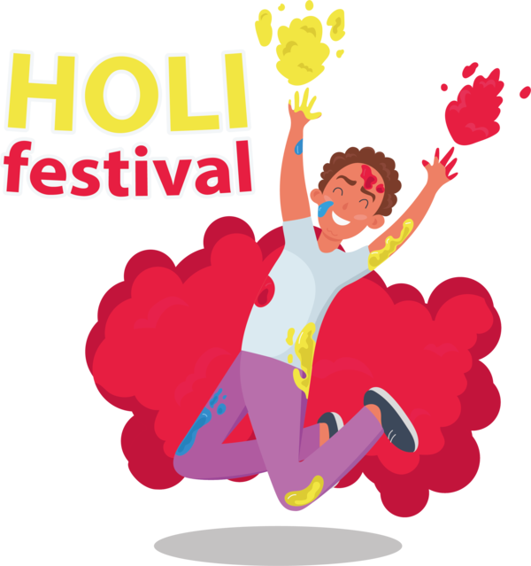 Transparent Holi Heart Valentine's Day Heart for Happy Holi for Holi