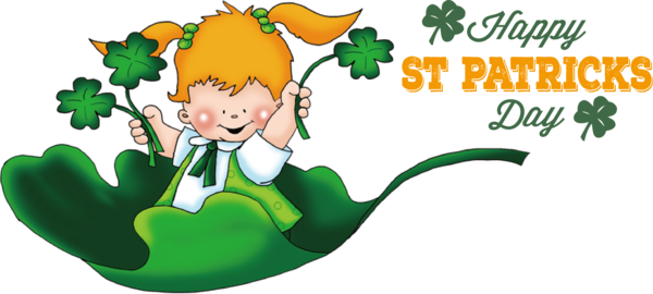 Transparent St. Patrick's Day Four-leaf clover Clover St. Patrick's Day for Saint Patrick for St Patricks Day