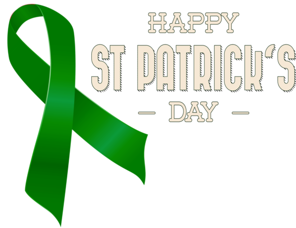 Transparent St. Patrick's Day Design Logo Fashion for Saint Patrick for St Patricks Day