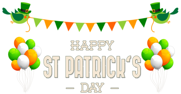 Transparent St. Patrick's Day St. Patrick's Day Shamrock Holiday for Saint Patrick for St Patricks Day