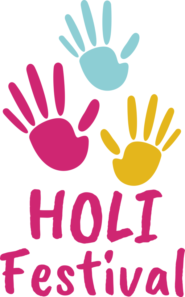 Transparent Holi Flower Line Purple for Happy Holi for Holi