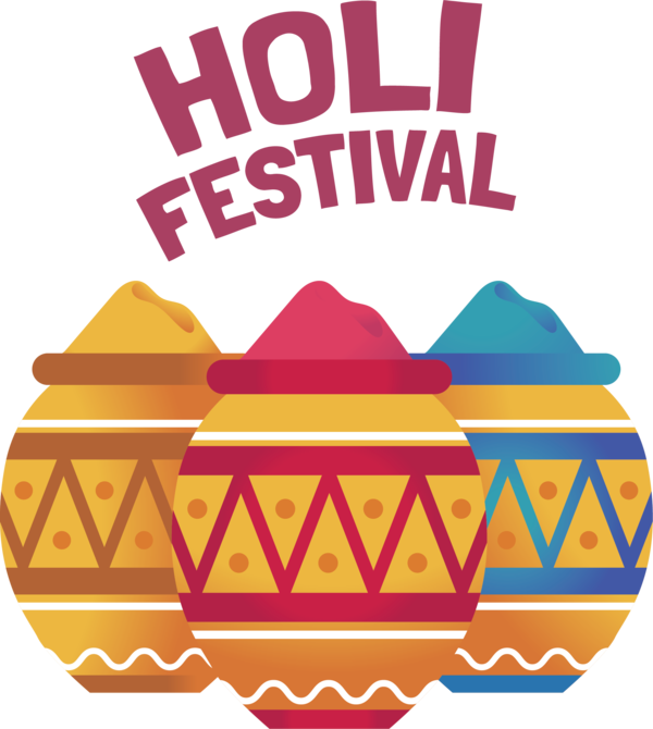 Transparent Holi Poster Drawing Icon for Happy Holi for Holi