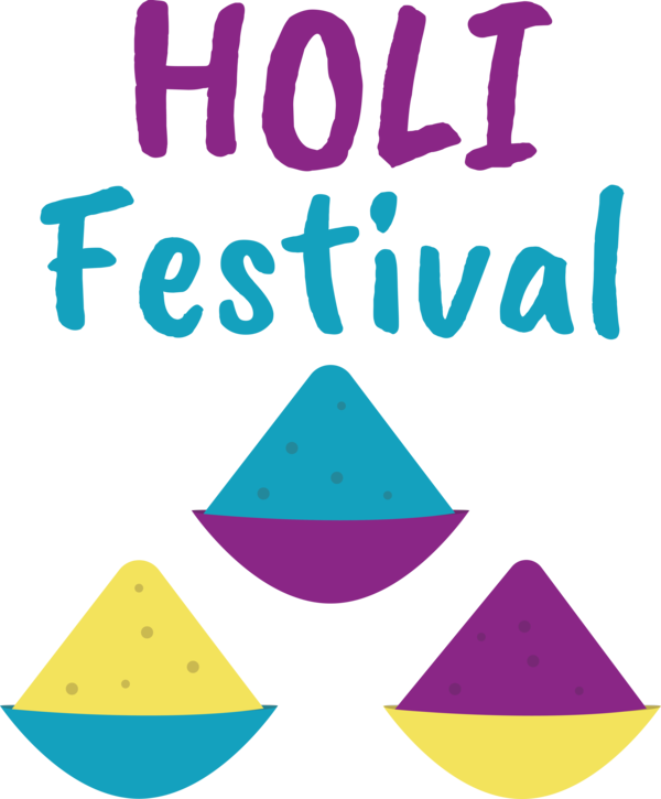 Transparent Holi Triangle Line Design for Happy Holi for Holi