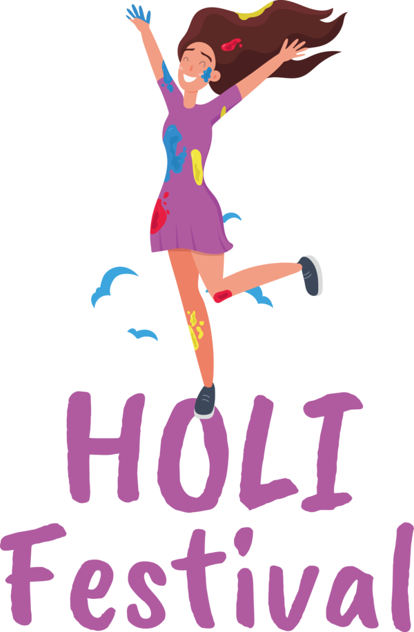 Transparent Holi Human Logo Shoe for Happy Holi for Holi