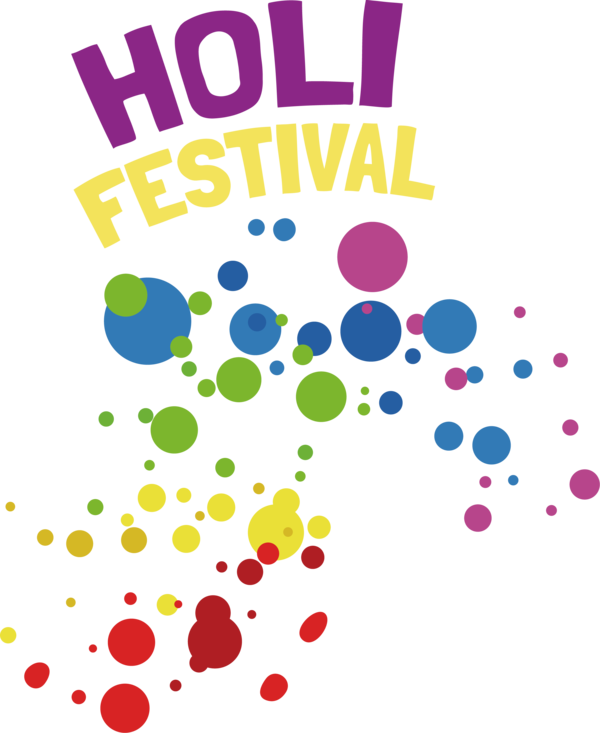Transparent Holi Television Logo Design for Happy Holi for Holi