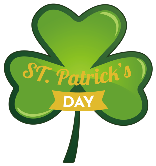 Transparent St. Patrick's Day Shamrock Transparency Ireland for Shamrock for St Patricks Day