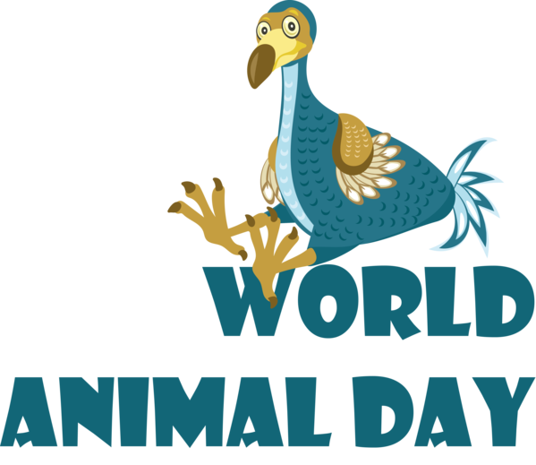 Transparent World Animal Day Birds Ducks Cricut Bright Pad - Mint for Animal Day for World Animal Day