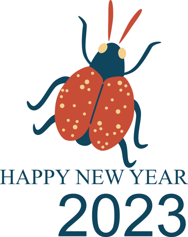Transparent New Year Drawing Design Line art for Happy New Year 2023 for New Year