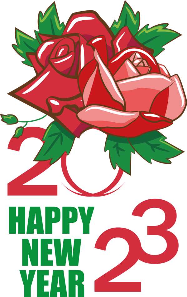 Transparent New Year Valentine's Day Heart New Year for Happy New Year 2023 for New Year