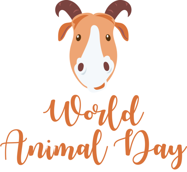Transparent World Animal Day Snout Cartoon Dog for Animal Day for World Animal Day
