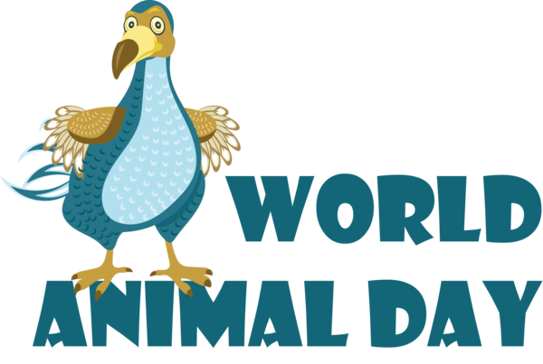 Transparent World Animal Day Birds Beak Cartoon for Animal Day for World Animal Day